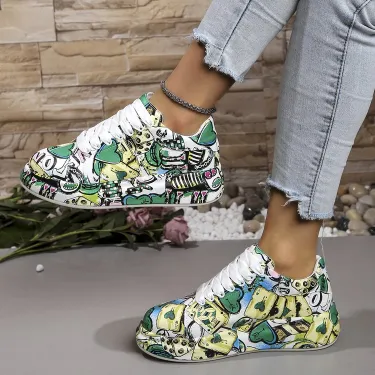 Graffiti Sports Shoes